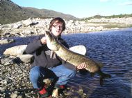 Al and His 18.8 Lb Pike